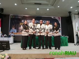 Adolf Bastian Menang Aklamasi, Kembali Pimpin PGRI Riau Lima tahun ke depan